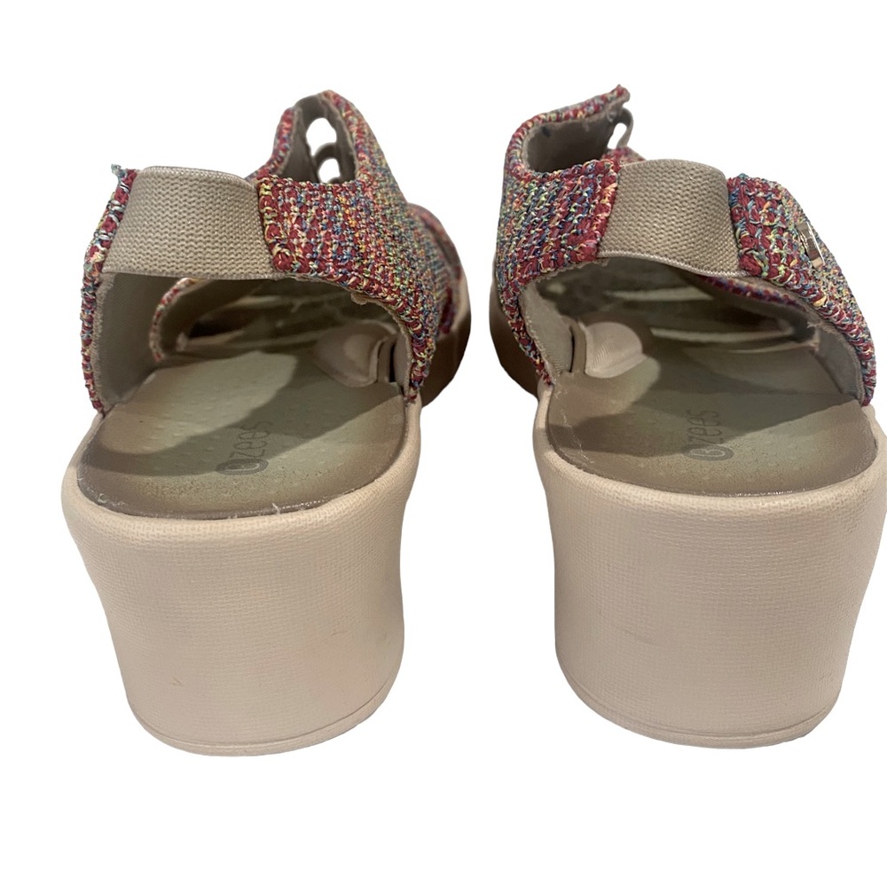 Bzees slip~on slingback sandals.  Size 11M - Picture 4 of 8